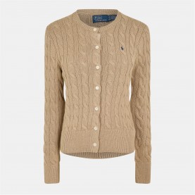 жилетка,дамски,плетени,дрехи,polo,ralph,lauren,stretch,cotton,crewneck,cardigan,lgt,saddle,hthr