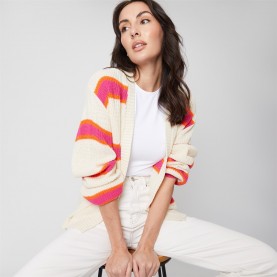 жилетка,дамски,плетени,дрехи,be,you,stripe,cardigan,cream