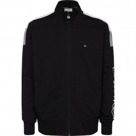 яке,мъжки,ежедневни,облекла,мъжки,горнища,с,качулка,calvin,klein,athleisure,logo,full,zip,jacket,calvin,black