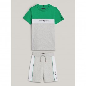юношески,комплект,tommy,hilfiger,colour,block,set,juniors,olympic,green
