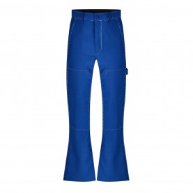 панталони,мъжки,панталони,тип,чино,off,white,flaired,straight,trousers,blue,black