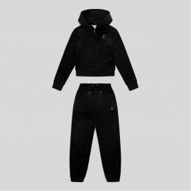 детски,3/4,панталони,juicy,couture,kids',velour,clothing,set,jet,black,102