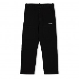 детски,панталони,детски,3/4,панталони,off,white,unisex,kids',logo,cargo,trousers,black,001