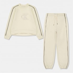 комплект,детски,3/4,панталони,calvin,klein,jeans,ckj,piping,set,jn61,whitecap,pgb