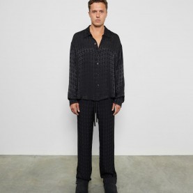 Анцуг Cole Buxton Diamond Monogram Jogging Bottoms - Black анцуг,мъжки,ежедневни,облекла,cole,buxton,diamond,monogram,jogging,bottoms,black
