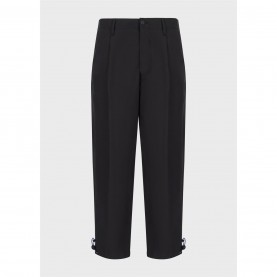 панталони,мъжки,панталони,тип,чино,emporio,armani,straight,leg,trousers,nero
