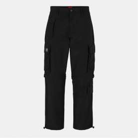 Панталони Hugo Men's Straight Leg Trousers - Black панталони,мъжки,панталони,тип,чино,hugo,men's,straight,leg,trousers,black