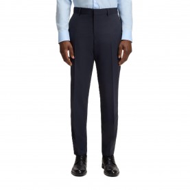 Панталони Boss Mens Genius Mm Short Straight Leg Trousers - Open Blue панталони,мъжки,панталони,тип,чино,boss,men,s,genius,mm,short,straight,leg,trousers,open,blue