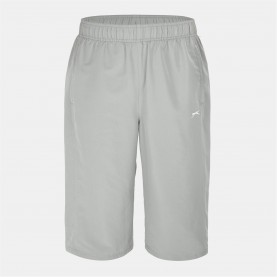 Мъжки 3/4 анцуг Slazenger Three Quarter Length Tracksuit Bottoms Mens - Light grey мъжки,3/4,анцуг,мъжки,къси,панталони,мъжки,3/4,панталони,slazenger,three,quarter,length,tracksuit,bottoms,mens,light,grey