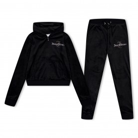 анцуг,промоция,на,зимни,облекла,детски,3/4,панталони,juicy,couture,kids',velvet,tracksuit,black,102