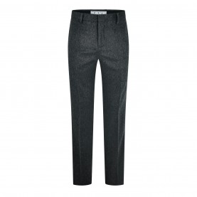 панталони,мъжки,панталони,тип,чино,off,white,slim,logo,patch,trousers,melange,grey