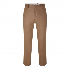 панталони,мъжки,панталони,тип,чино,off,white,slim,fit,zip,trousers,camel
