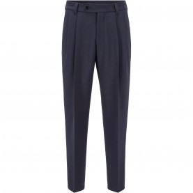 Панталони Boss Mens Pillip Slim Fit Trousers - Dark Blue панталони,мъжки,панталони,тип,чино,boss,men,s,pillip,slim,fit,trousers,dark,blue