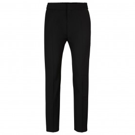 панталони,мъжки,панталони,тип,чино,hugo,howard,trousers,black