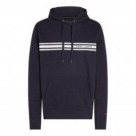 суичър,мъжки,ежедневни,облекла,мъжки,горнища,с,качулка,tommy,hilfiger,men's,central,chest,stripe,hoodie,desert,sky,dw5