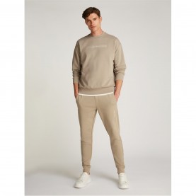 блуза,мъжки,ежедневни,облекла,мъжки,горнища,с,качулка,calvin,klein,structured,embroidery,sweatshirt,khaki,raj