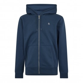 Суичър Original Penguin Mens Cotton Long Sleeve Full Zip Hoodie - Yale суичър,мъжки,ежедневни,облекла,мъжки,горнища,с,качулка,original,penguin,men,s,cotton,long,sleeve,full,zip,hoodie,yale