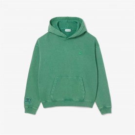 суичър,мъжки,ежедневни,облекла,мъжки,горнища,с,качулка,lacoste,garment,dyed,oth,hoodie,green,132