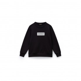 Блуза Napapijri Kids' Crew Neck Sweatshirt - Black 041 блуза,детски,3/4,панталони,napapijri,kids',crew,neck,sweatshirt,black,041