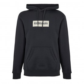 Мъжки суичър Napapijri S-Box Logo Hoodie Mens - Blue мъжки,суичър,мъжки,ежедневни,облекла,мъжки,горнища,с,качулка,napapijri,s,box,logo,hoodie,mens,blue