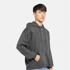 суичър,облекла,на,разпродажба,мъжки,ежедневни,облекла,мъжки,горнища,с,качулка,levis,men's,lowell,western,zip,hoodie,dark,phantom