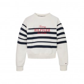 блуза,детски,облекла,tommy,hilfiger,tommy,script,cn,sweatshirt,navy,stripe,0a7