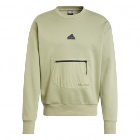 мъжка,поларена,блуза,промоция,на,зимни,облекла,мъжки,блузи,adidas,city,escape,fleece,sweatshirt,mens,tent,green