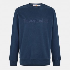 блуза,облекла,на,разпродажба,мъжки,ежедневни,облекла,мъжки,горнища,с,качулка,timberland,men's,dark,denim,crew,sweatshirt,dark,sapphire