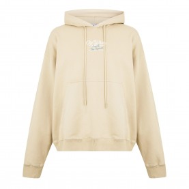 Суичър Off White Mens Script Hoodie, Logo Hoodie - Beige суичър,мъжки,горнища,с,качулка,мъжки,ежедневни,облекла,off,white,men,s,script,hoodie,logo,hoodie,beige