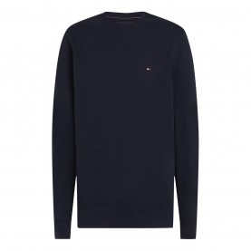 облекла,на,разпродажба,мъжки,ежедневни,облекла,мъжки,горнища,с,качулка,tommy,hilfiger,essential,terry,crewneck,navy