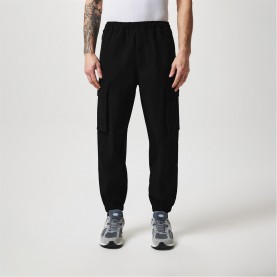 панталони,мъжки,панталони,тип,чино,aape,cargo,trousers,black