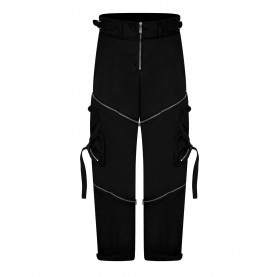 панталони,мъжки,панталони,тип,чино,off,white,zipped,cargo,trousers,black