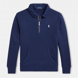блуза,детски,3/4,панталони,polo,ralph,lauren,french,terry,collared,sweatshirt,newport,navy