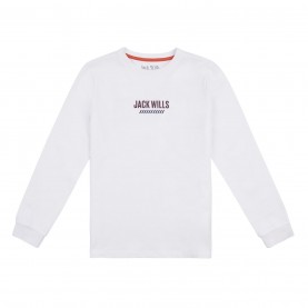 тениска,детски,блузи,jack,wills,jw,ski,ls,tee,jn99,bright,white
