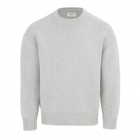 блуза,мъжки,блузи,firetrap,crew,neck,sweater,knitted,jumper,men,light,grey