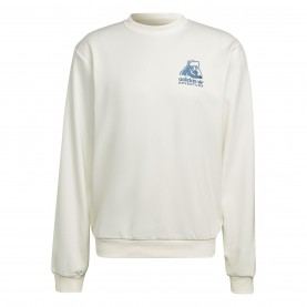 блуза,облекла,на,разпродажба,мъжки,ежедневни,облекла,мъжки,горнища,с,качулка,adidas,originals,men's,crew,sweater,white