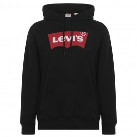 суичър,мъжки,ежедневни,облекла,levis,batwing,hoodie,black