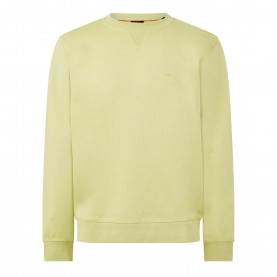 Риза с дълъг ръкав Boss Mens BOSS ORANGE Long Sleeve Premium Cotton Sweatshirt (Westart Crew Neck) - Medium Beige риза,с,дълъг,ръкав,мъжки,горнища,с,качулка,мъжки,ежедневни,облекла,boss,mens,boss,orange,long,sleeve,premium,cotton,sweatshirt,westart,crew,neck,medium,bei