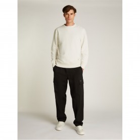 мъжки,ежедневни,облекла,мъжки,горнища,с,качулка,calvin,klein,jeans,woven,label,crew,neck,moonbeam