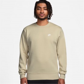 Nike Sportswear Club Crew - Lt Khaki разпродажба,nike,мъжки,блузи,nike,sportswear,club,crew,lt,khaki