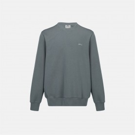 мъжка,поларена,блуза,облекла,на,разпродажба,разпродажба,slazenger,мъжки,блузи,slazenger,fleece,crew,sweater,mens,slate,grey