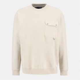 блуза,облекла,на,разпродажба,мъжки,ежедневни,облекла,мъжки,горнища,с,качулка,barbour,leazes,crew,sweatshirt,ecru,be11