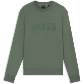 блуза,мъжки,ежедневни,облекла,мъжки,горнища,с,качулка,boss,salbo,sweatshirt,open,green,358