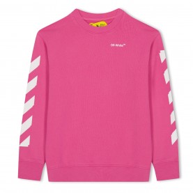 юношеска,блуза,детски,облекла,off,white,crewneck,sweatshirt,juniors,fuchsia,white