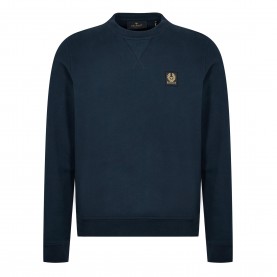 Блуза Belstaff Logo Sweatshirt - Dark Ink блуза,мъжки,горнища,с,качулка,belstaff,logo,sweatshirt,dark,ink