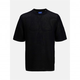 тениска,облекла,на,разпродажба,мъжки,блузи,jack,and,jones,jack,knt,tee,sn99,black