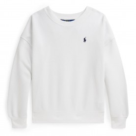 Блуза Polo Ralph Lauren Kids Crew Sweatshirt - Deckwash White блуза,polo,ralph,lauren,kids,crew,sweatshirt,deckwash,white
