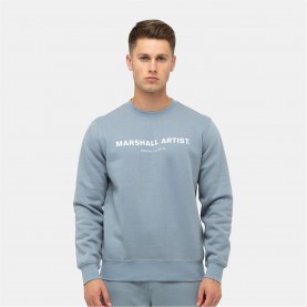блуза,мъжки,блузи,marshall,artist,artist,stampa,crewneck,sweatshirt,nardo,grey