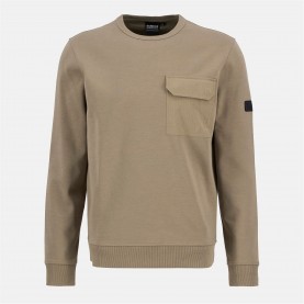 блуза,облекла,на,разпродажба,мъжки,ежедневни,облекла,мъжки,горнища,с,качулка,barbour,international,ilford,crew,sweater,brindle,st59