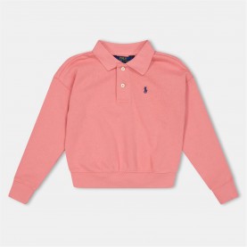 блуза,детски,3/4,панталони,polo,ralph,lauren,kids',logo,crew,sweatshirt,faded,peony